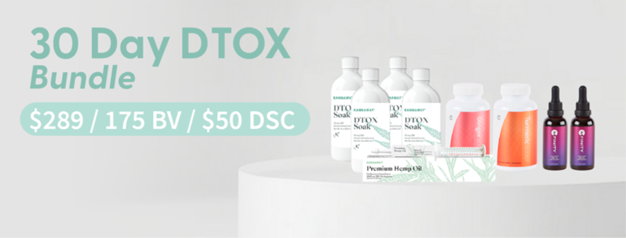 Kannaway K-DTOX30 Challenge Bundle Sale Social 1280x487