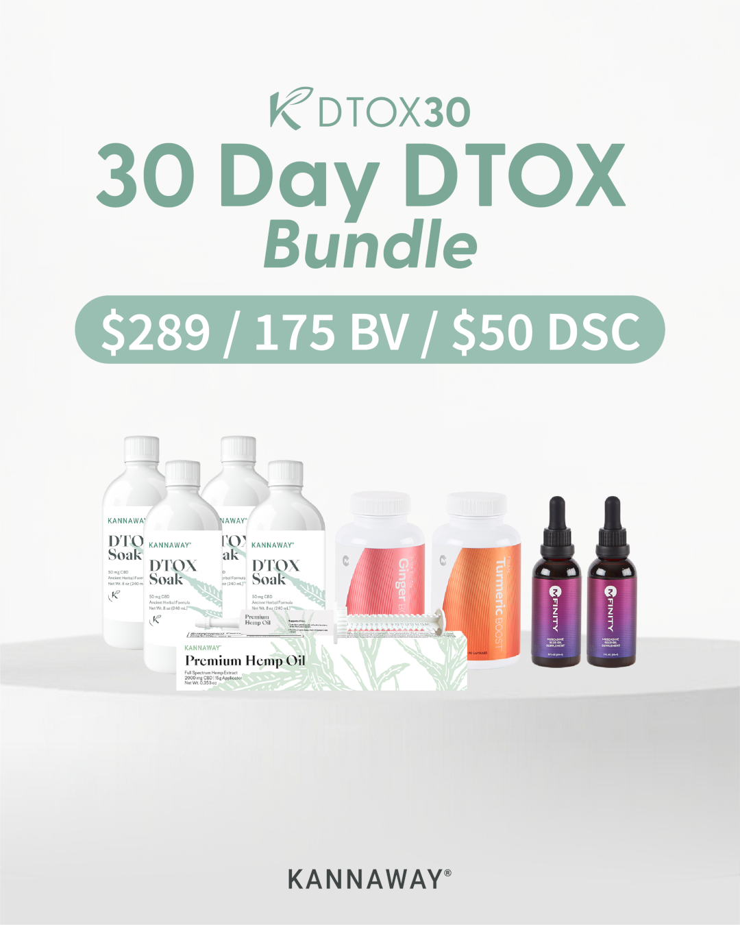 Kannaway K-DTOX30 Challenge Bundle Sale Social Instagram 1080x1350