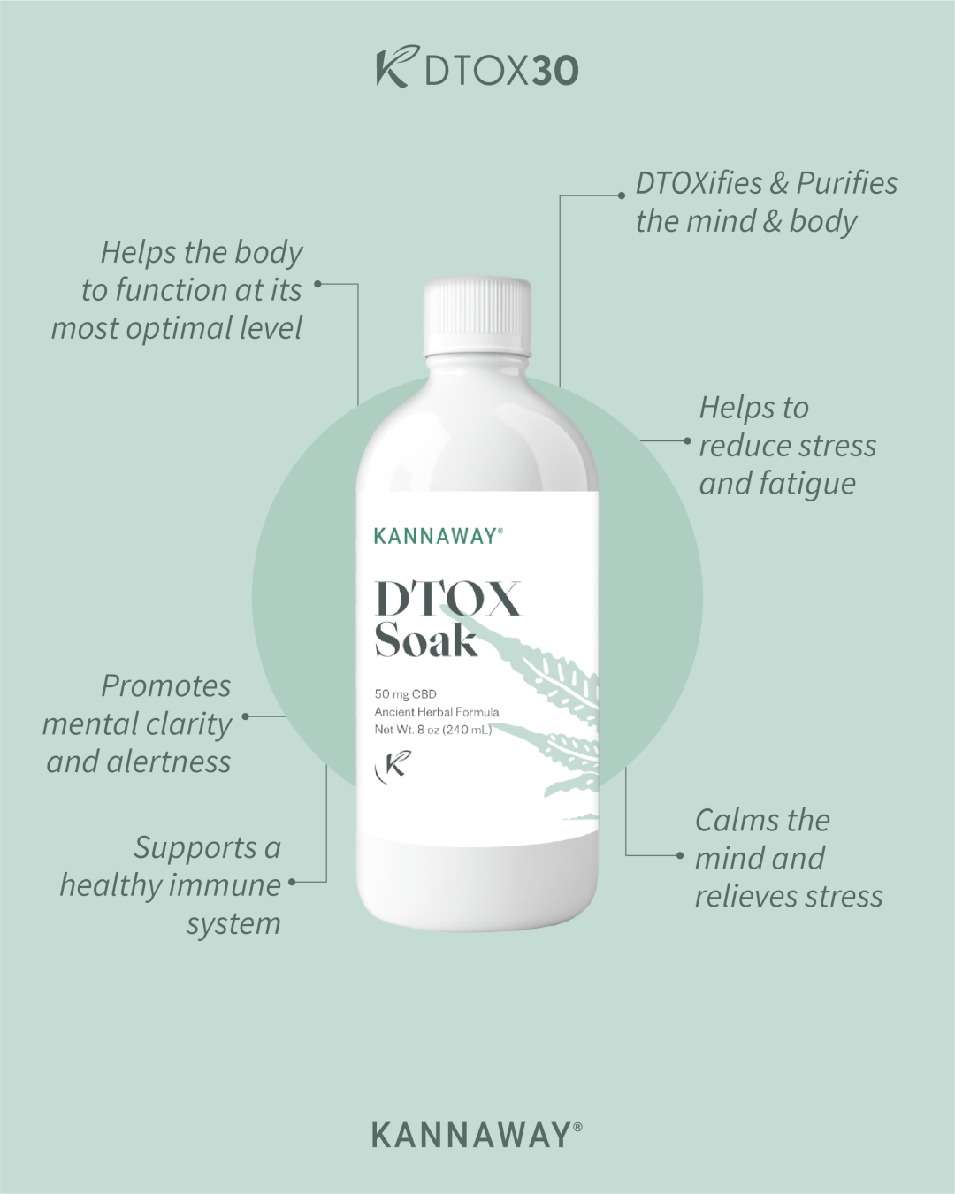 Kannaway K-DTOX30 SOAK Infographic Social 1080x1350
